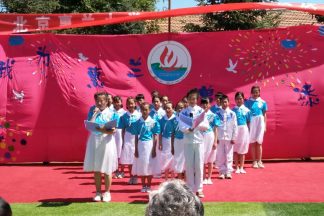 惠兰小学建校12周年庆典